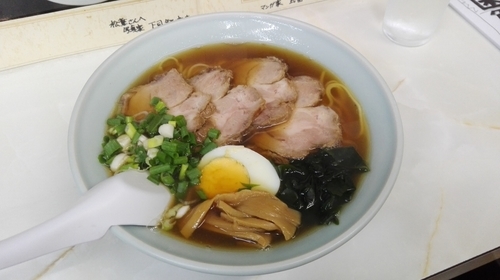 「チャーシュー麺」@中華食堂 松葉の写真