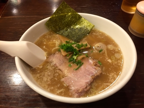 「らーめん２／３ 正油」@麺僧 吉祥寺北口店の写真