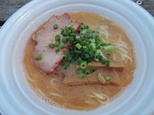 「活龍　×　特級鶏蕎麦 龍介 濃厚伊勢海老鶏そば」@つくばラーメンフェスタ2016の写真