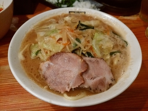 「濃菜麺＋トマベジ＋ネギネギ＋生ニンニク」@濃菜麺 井の庄の写真