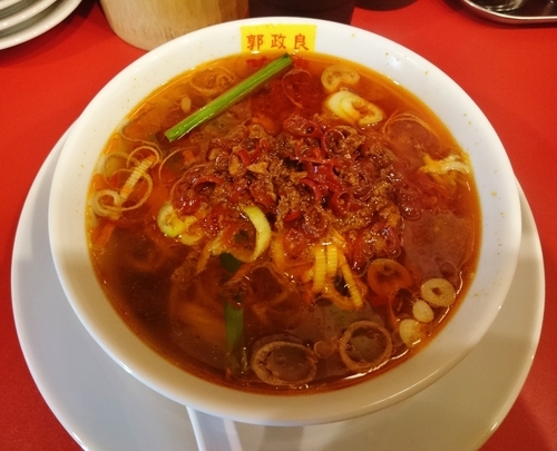 「台湾ラーメン 800円」@郭 政良 味仙 東京神田店の写真