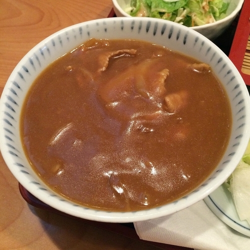 「カレー丼」@いなりやの写真