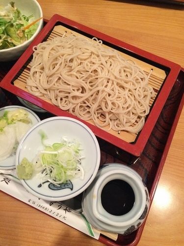 「もりそば　￥５８０」@いなりやの写真