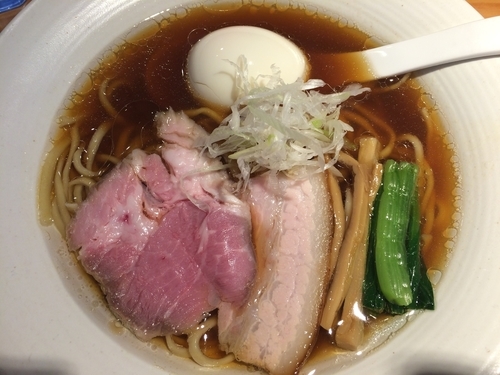 「味玉醤油そば」@麺処 篠はらの写真