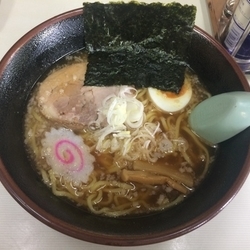 名代にぼし正油らーめん