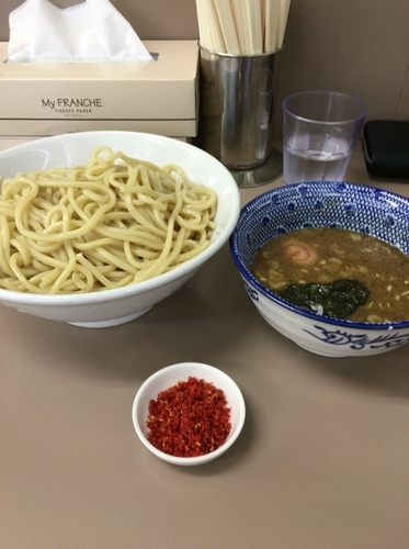 「辛つけ麺」@庵悟の写真