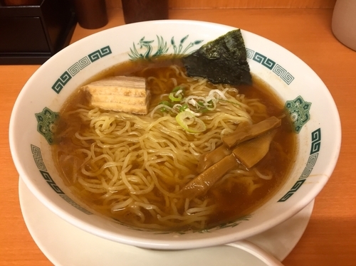 「中華そば大盛」@日高屋 吉祥寺南口店の写真