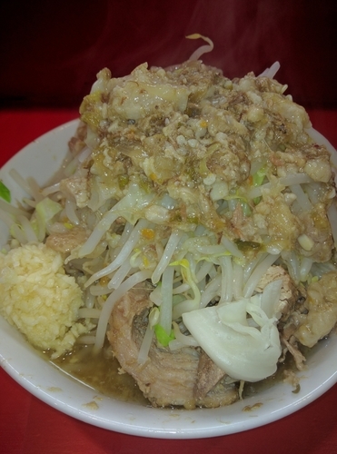 「小ラーメン（ヤサイニンニクアブラ）」@ラーメン二郎 府中店の写真