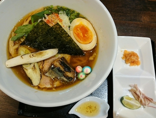 「【限定】秋味 裏フェスver．」@麺や 蒼 AOIの写真