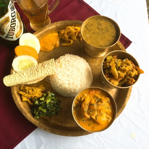 「Fish Thali」@Boomerang Restaurant & German Bakeryの写真