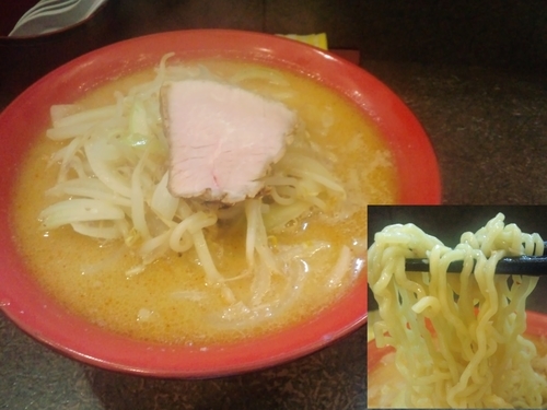 「味噌ラーメン800円」@味噌ラーメン 雪ぐにの写真