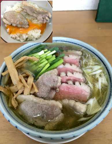「「限定」鴨蕎麦 ＋ 地鶏卵ご飯」@MENYA 食い味の道有楽の写真