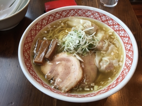 「特製ラーメン(白だし)」@支那そば しんばの写真