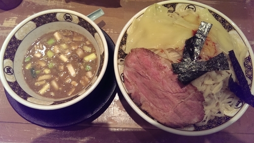 「醤油つけ麺、特盛」@ラーメン凪 下北沢店の写真