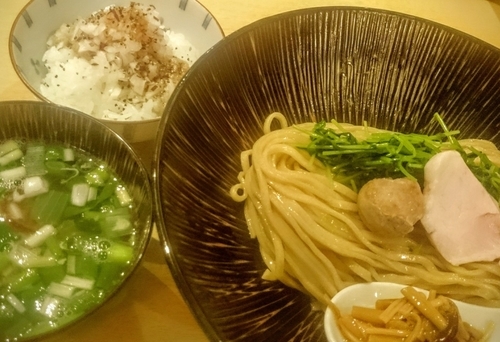 「富士幻豚のつけそば（２日間限定）」@饗 くろ㐂の写真