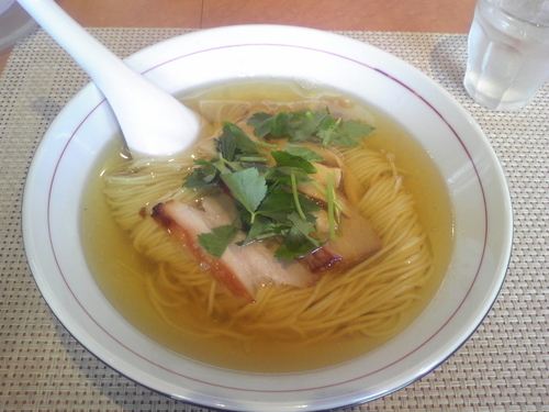 「塩 煮干そば」@柴崎亭の写真