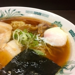 中華そば＋温泉玉子