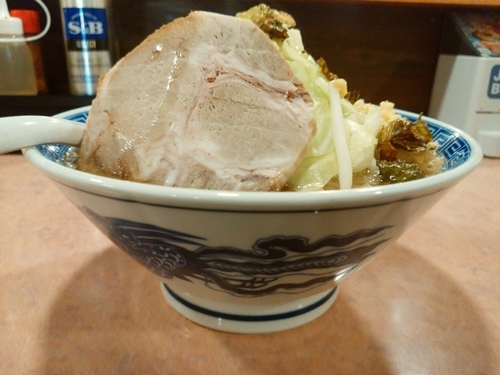 「キャベふじ麺(並盛・200g)780円」@特級豚骨 中華そば湊生の写真