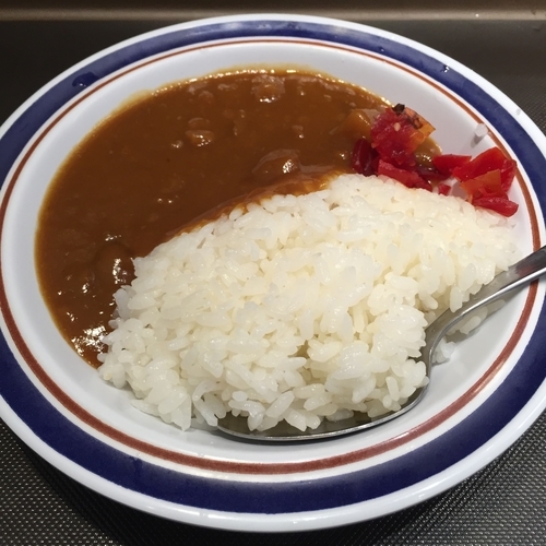 「ミニカレー（￥240）」@名代 富士そば 京急蒲田店の写真