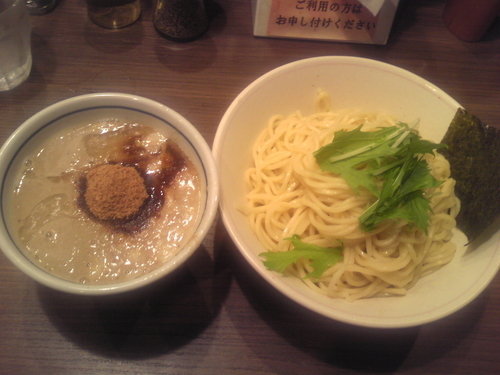 「鶏と魚介の濃厚つけ麺」@INOSHOWの写真