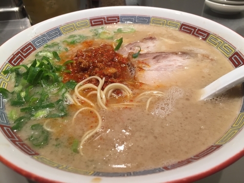 「カラカベース 3辛 特濃 820円」@一風堂 大森店の写真