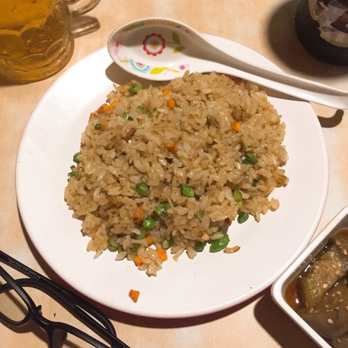 「半チャーハン」@桃太郎 THAMEL, KATHMANDUの写真