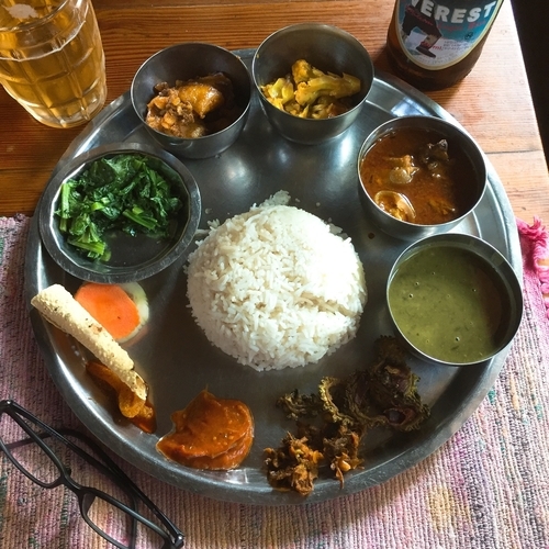 「Thakali No Veg.Thali」@Pokhara Thakali Kitchenの写真
