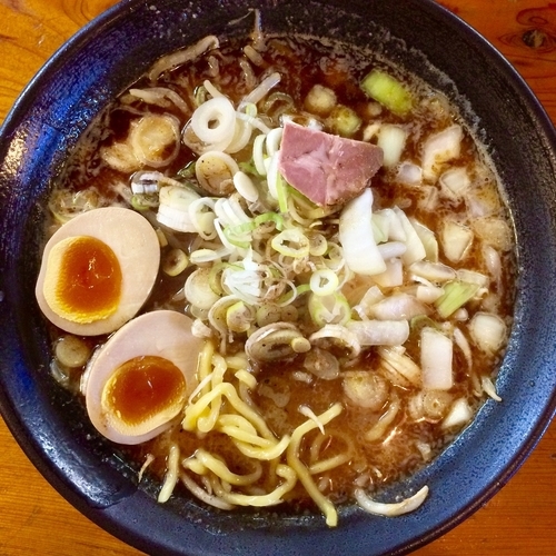「味噌ラーメン ¥750円（味玉サービスCP）」@麺屋 渡来人（Try-Jin）の写真