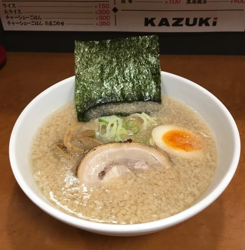 「ミニ醤油（三拍子￥600）」@らーめん香月 六本木店の写真