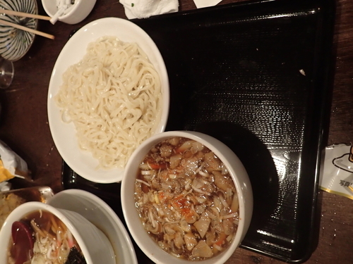 「つけ麺（980円）」@肉蔵でーぶの写真