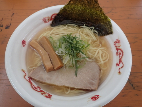 「[志奈そば 田なか]　金の塩中華そば」@大つけ麺博 2016の写真