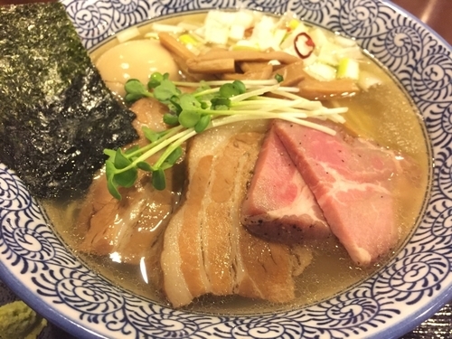 「特製塩そば」@麺処 いぐさの写真