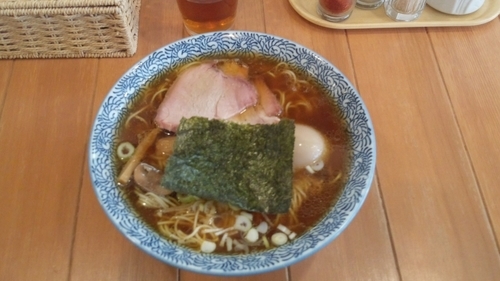 「はるゆたからーめん（醤油）味玉」@らーめん森や。の写真