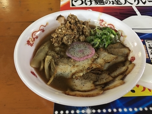 「麺屋 あがら：和歌山ラーメン＋全部のせ（300円）」@大つけ麺博 2016の写真