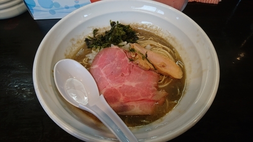 「煮干濃麺ＨＶ」@濃麺 海月の写真