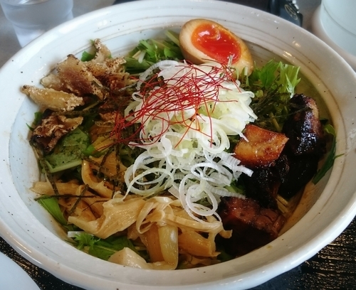 「鶏油そば 690円」@地鶏らーめん 秋津の写真