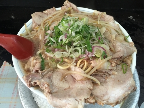 「しょうゆチャーシューメン（大盛）」@丸一らあめんの写真
