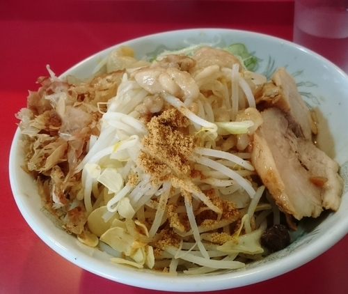 「限定 まぜそば 700円」@蒙麺 火の豚の写真