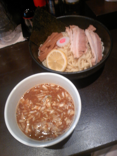 「つけ麺(大盛)780円」@ガンプの写真