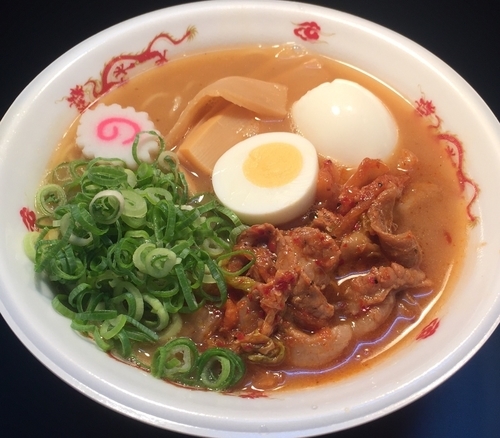 「肉玉そばおとど 豚キムチSpecial+半熟味玉100円」@大つけ麺博 2016の写真