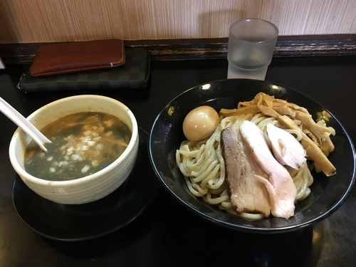 「【レギュラー外メニュー】煮干しつけめん＋全部乗せ」@麺堂 稲葉の写真