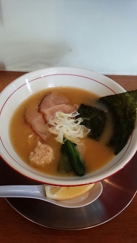 「白　鶏そば」@麺屋 ほたるの写真