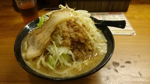 「濃厚G郎麺(780円)、大盛(100円)」@三代目麺処 「まるは」極 船橋店の写真