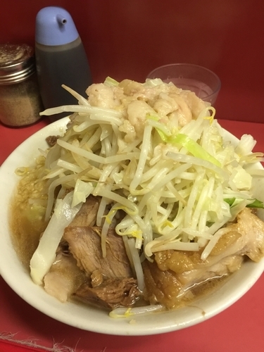 「小ラーメン 少なめ」@ラーメン二郎 桜台駅前店の写真