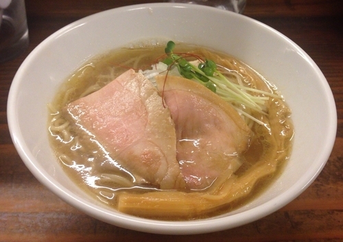 「貝ガラ屋の蟹ラアメン(1日20食限定)＋貝めし」@貝だしラーメン 貝ガラ屋の写真