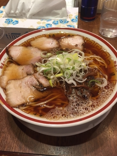 「中華そば大盛り」@中華そば つし馬の写真