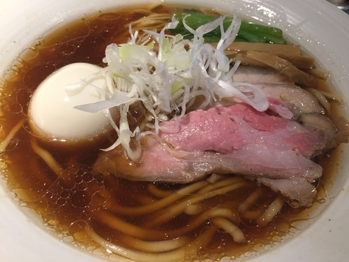 「味玉醤油そば（880円）」@麺処 篠はらの写真