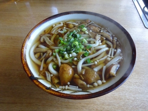 「キノコうどん」@海沼旅館・海沼ドライブインの写真