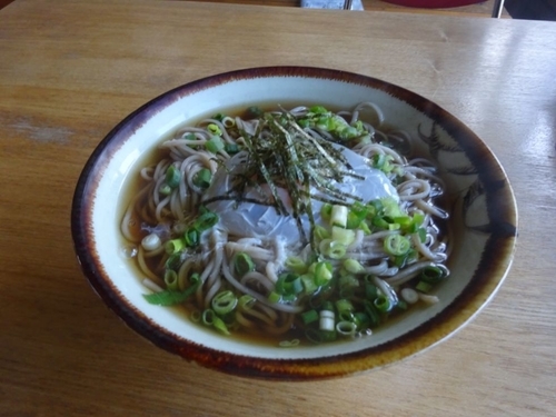 「月見そば」@海沼旅館・海沼ドライブインの写真