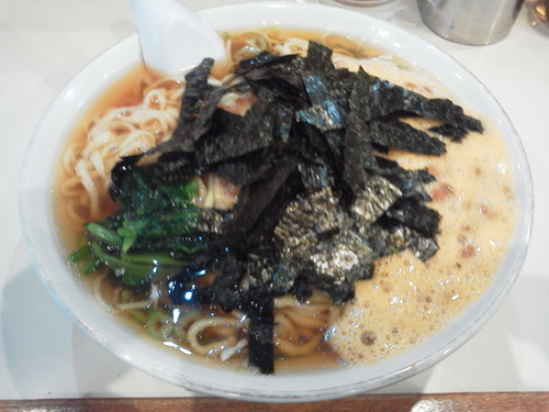 「納豆ラーメン 870円」@らぁめん ほりうち 本店の写真